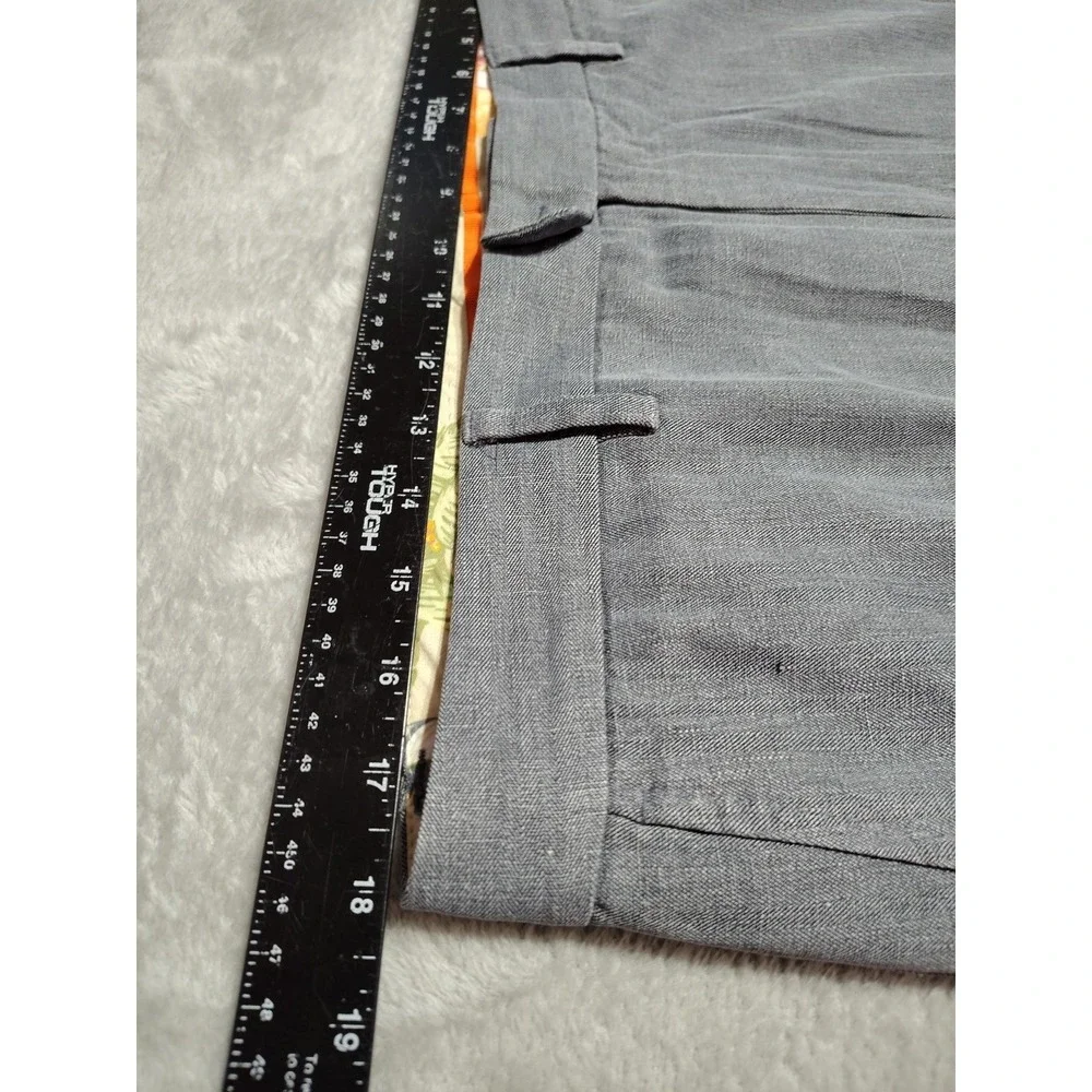 Tommy Bahama Chino Pants Men 36/33 Lite Black 90 Silk/10 Cotton Date‎ Work City